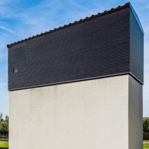 lamellenwand met schijnlamel