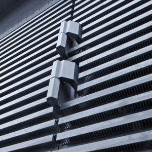 lamellenwand geperforeerd systeemwand