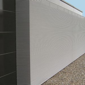 systeemwand met ventilatie