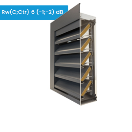 Storax akoestisch muurrooster