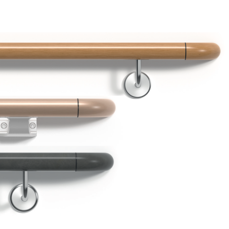 HRE 6 Houtlook leuning of betonlook of metaal look