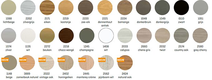 Kleurenschema HSL6 680 DOLLKEN PLINT