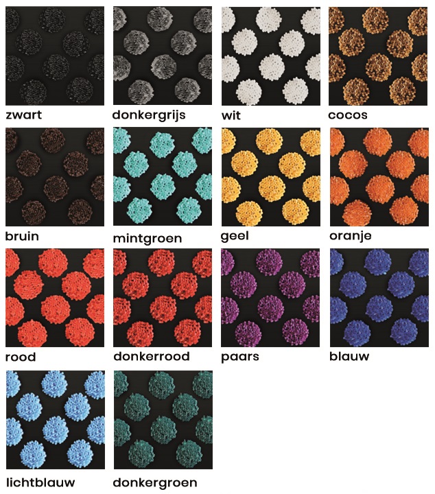 kleurenschema-borstelmat nova classic