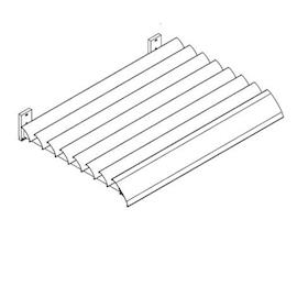 Bovenliggende lamellen