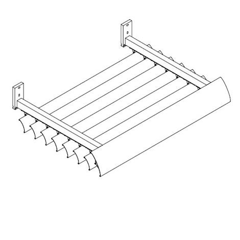Onderliggende lamellen