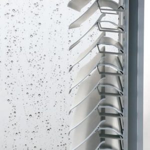 waterwerende lamellenwand