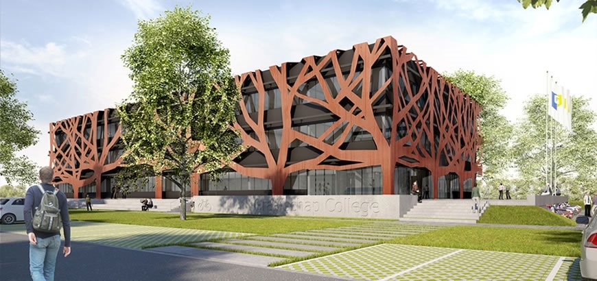 Nieuwbouw Graafschapcollege te Doetinchem  voorzien van vijf Storax producten