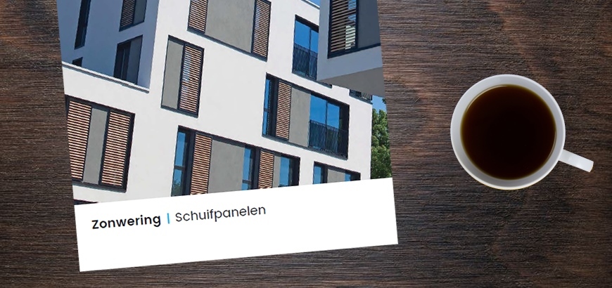 Nieuwe brochure Storax zonwering