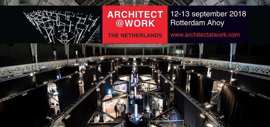 Bezoek Storax op de Architect@Work beurs