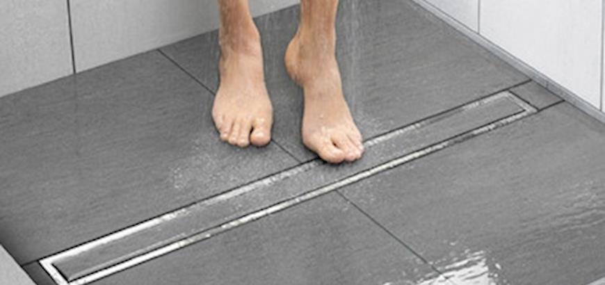 Nieuwe Schlüter gootafdekking zonder frame