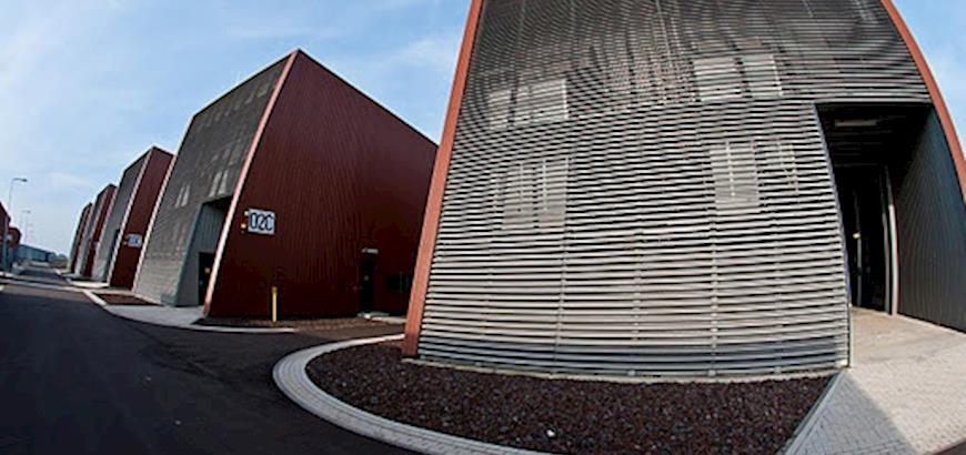 Storax lamellenwanden voor aardgasbuffer Zuidwending