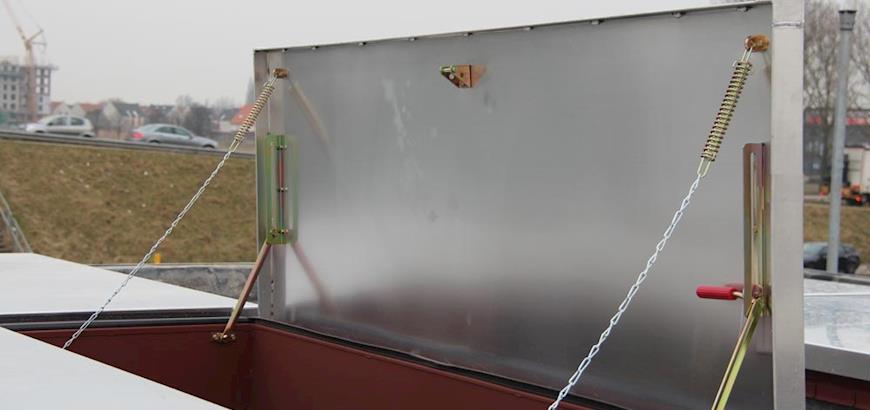 Storax explosieluiken voor gasstation Bergschenhoek