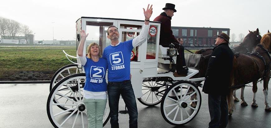 Storax zet jubilarissen in het zonnetje
