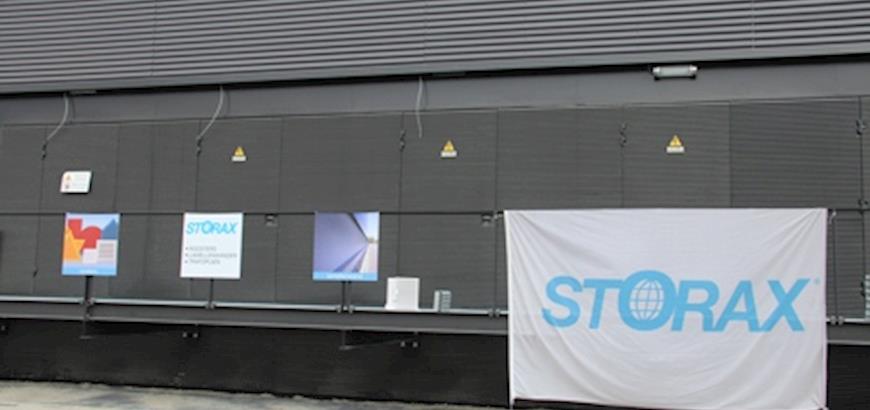 Storax presenteert lamellenwanden en trafopuien tijdens open dag Bouwend Nederland