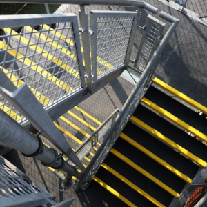 antislip traptreden roostertrap buiten