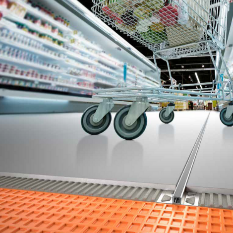 Schlüter dilatatieprofielen