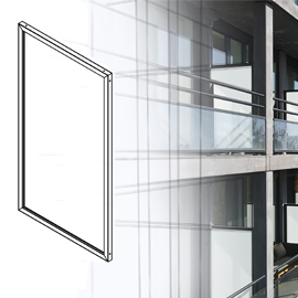 privacy schermen met glas