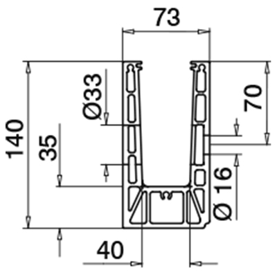 Q-Railing 6961 schets
