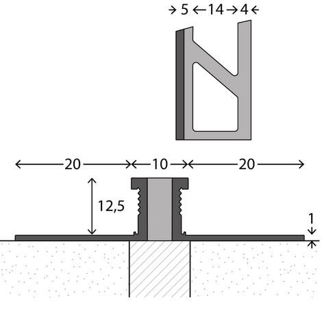 775 dilatatieprofiel