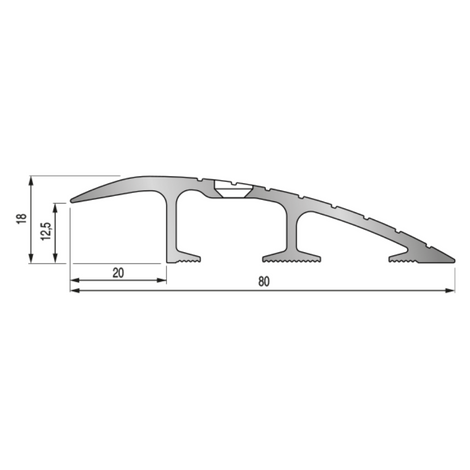 Dinac aanloopprofiel 2074.84