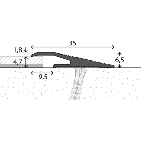 Prinz aanloopprofiel 257