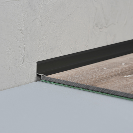 298 zwart profiel wand