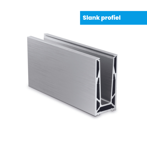 TL 6080 onlevel glasbalustrade