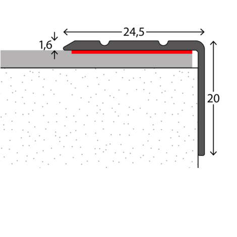 Prinz hoekprofiel 160.24