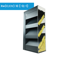 Geluidswerend ventilatierooster