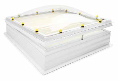 Skylux iDome isoleren pvc-raam