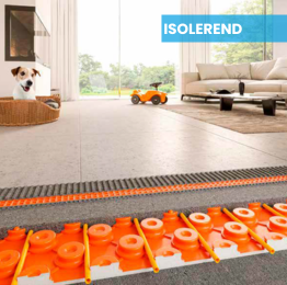 isolerende vloerverwarming watergedragen