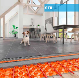 stil vloerverwarming watergedragen