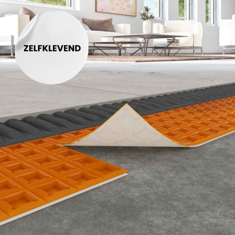 zelfklevende ontkoppelingsmat voor tegels