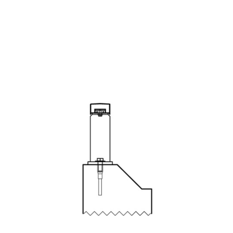 Scandium borstweringsleuningen