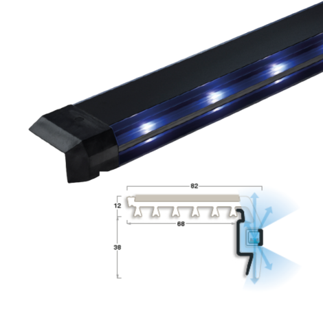 RNT1218L Trapneus met LED