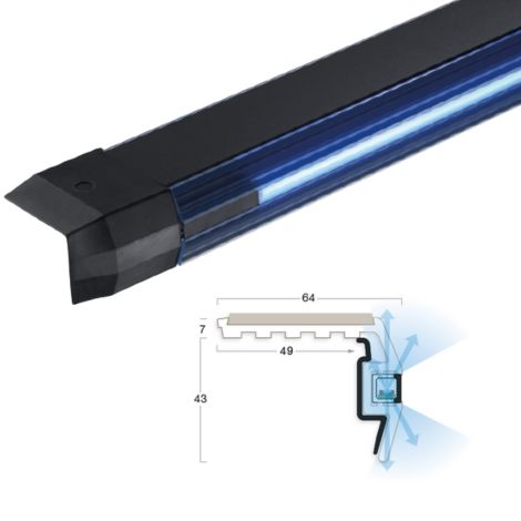 RNT718L Trapneus met LED