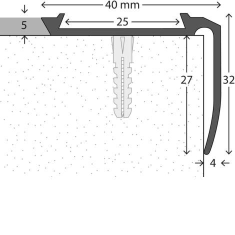 messing trapneusprofiel
