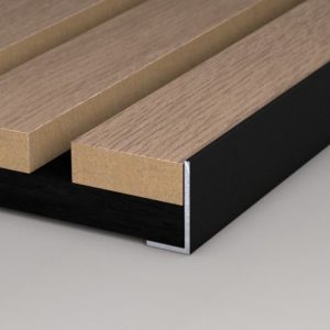 hoekprofiel voor akoestische wandpanelen 19-20 mm